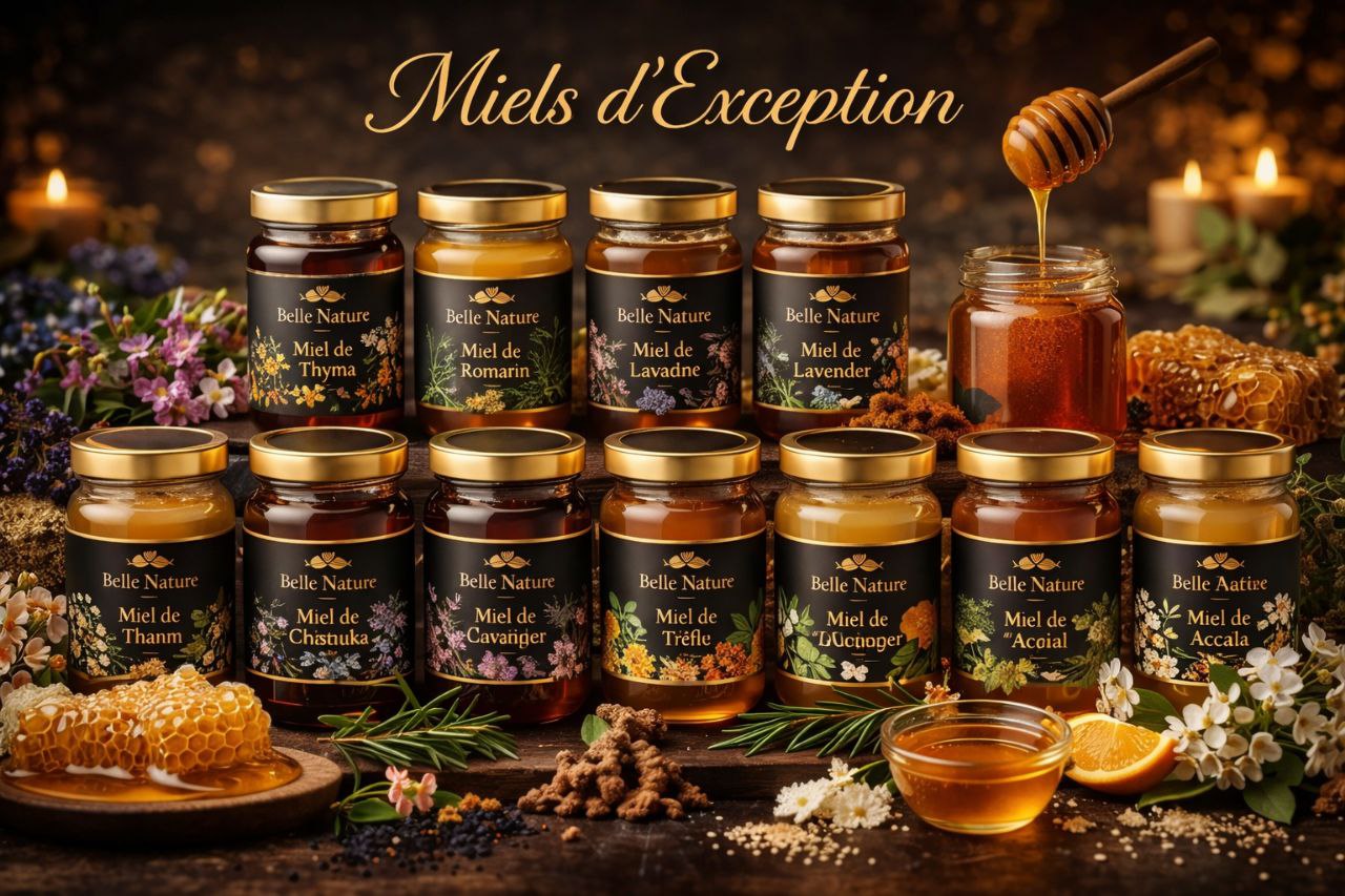 كنوز العسل النقي من قلب الطبيعة